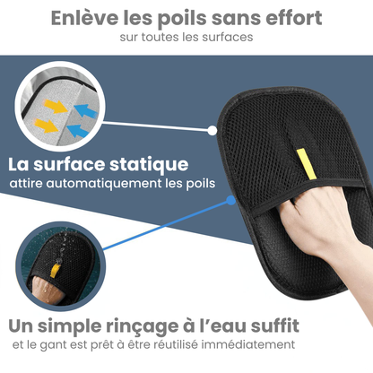 HairClean™ - Gant statique anti-poils