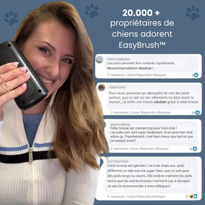 EasyBrush™ - Brosse anti-poils de chien